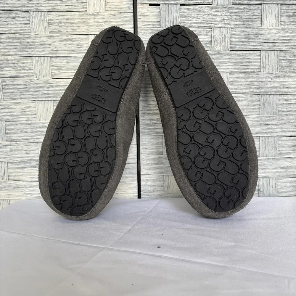 UGG Australia Kids 2 Moccasin‎ Slippers Dark Gray Twinsole
